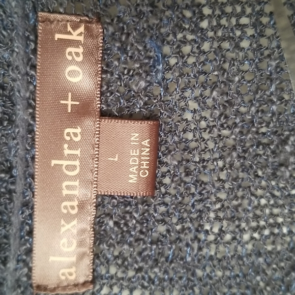 Alexandra + Oak Ladies Fly Front Sweater - Picture 3 of 3